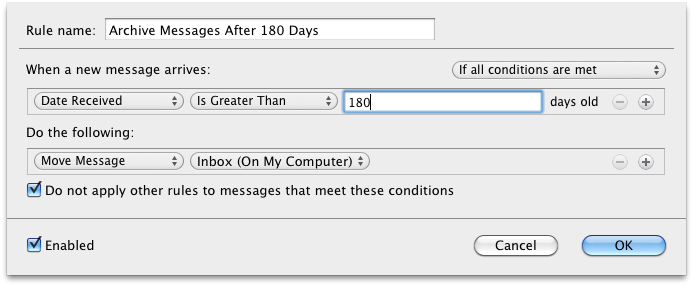 directing where sent messages are stored in outlook for mac 2011